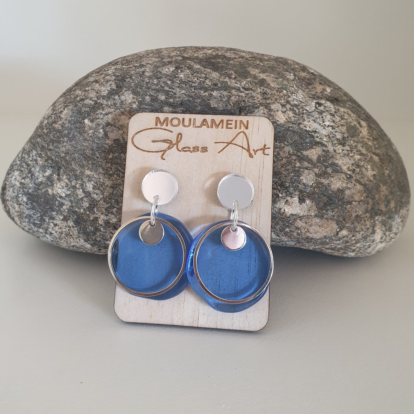 FUSED GLASS EARRINGS