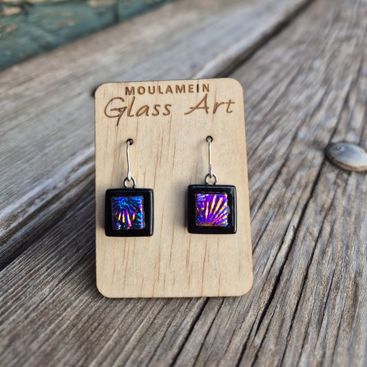 FUSED GLASS EARRINGS