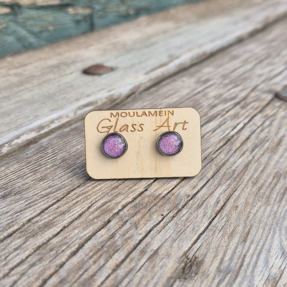 FUSED GLASS STUDS